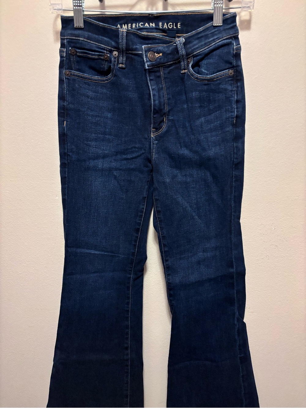 American Eagle Outfitters Dark Blue Flare Jeans